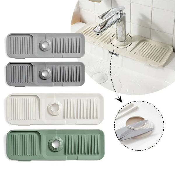 Multifunctional Silicone Faucet Mat